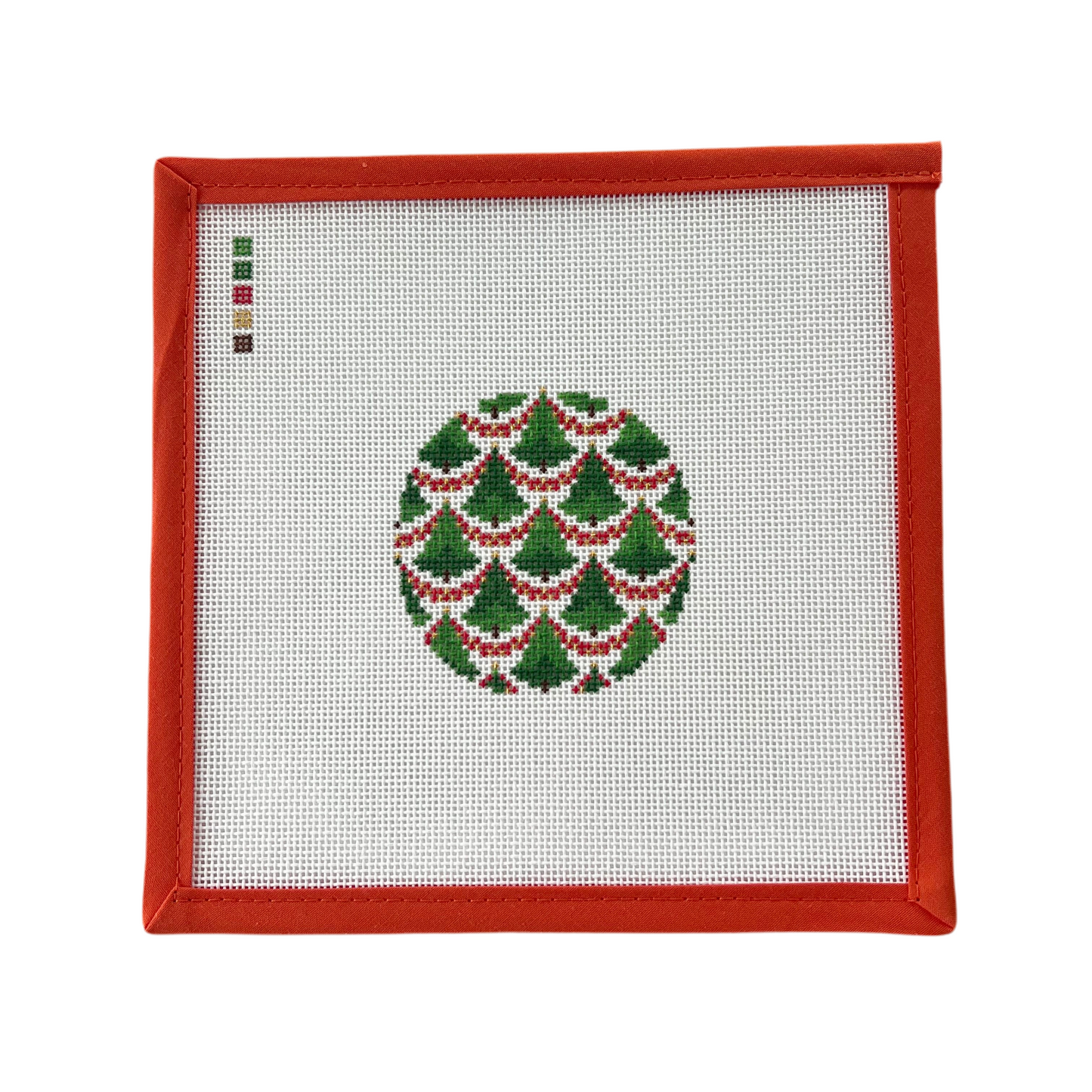 Bargello Christmas Tree Ornament