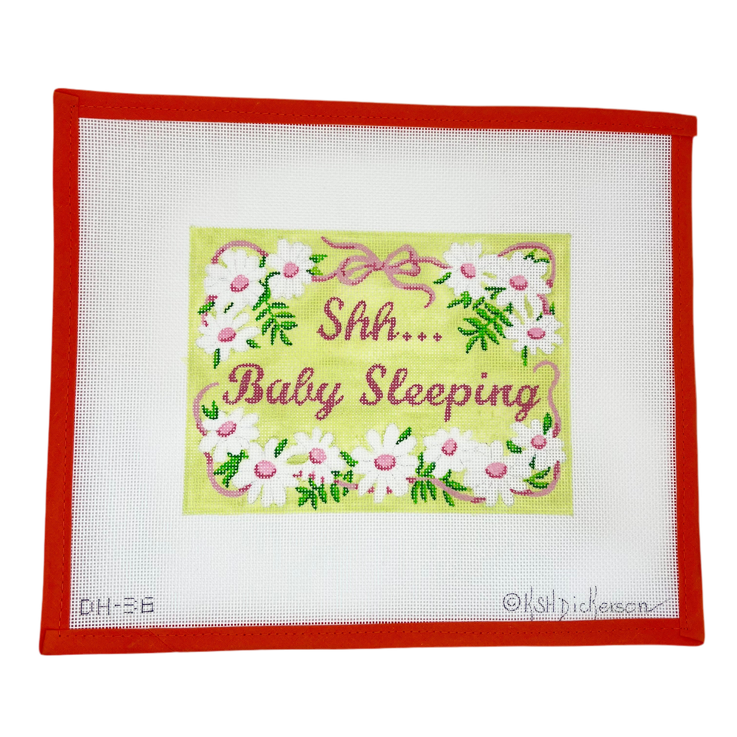 Floral Baby Sleeping