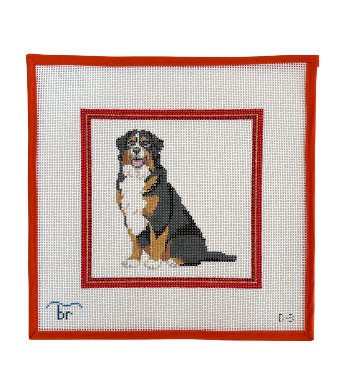 Bernese Mountain Dog - Red Frame