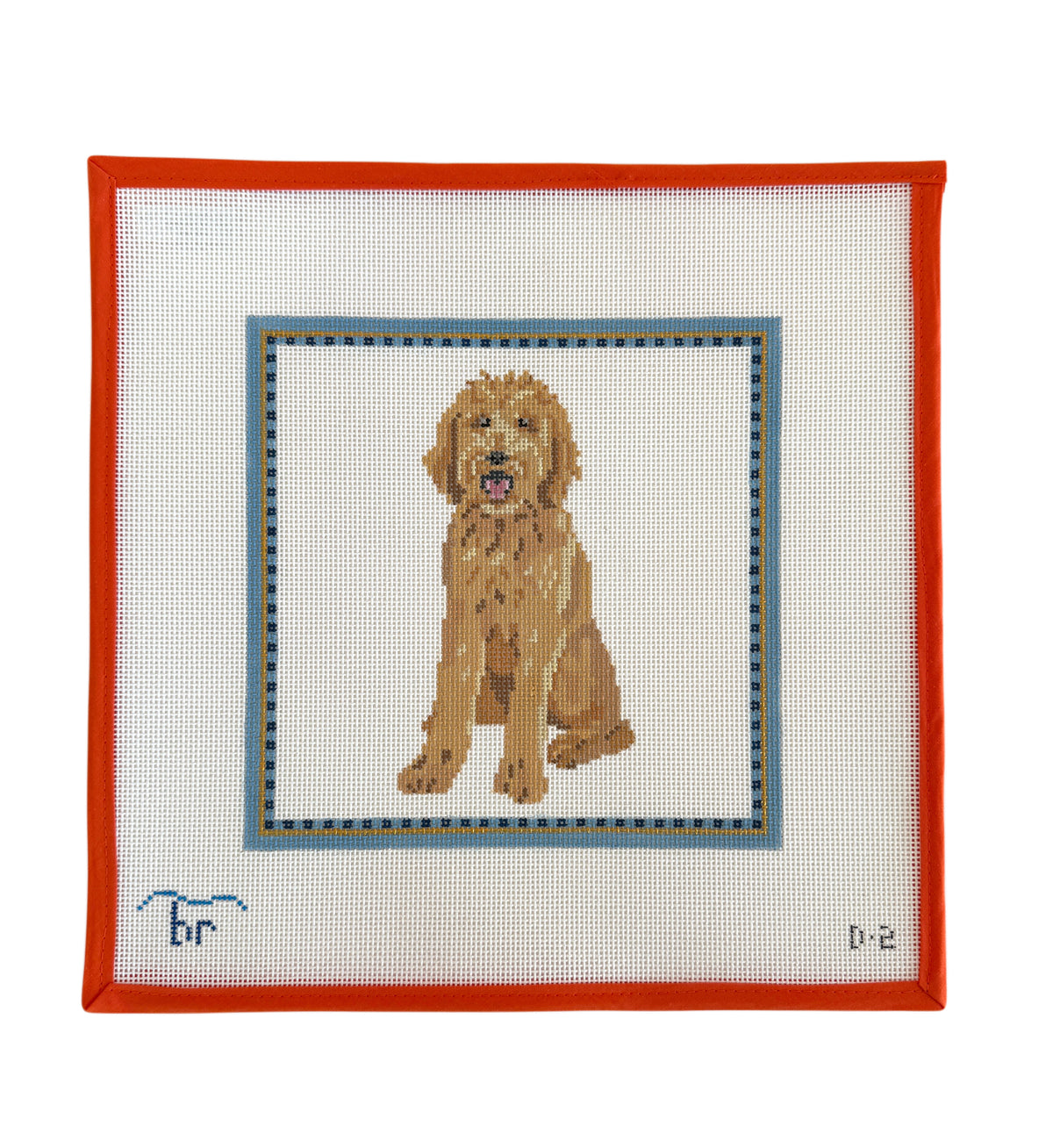 Doodle - Blue Frame