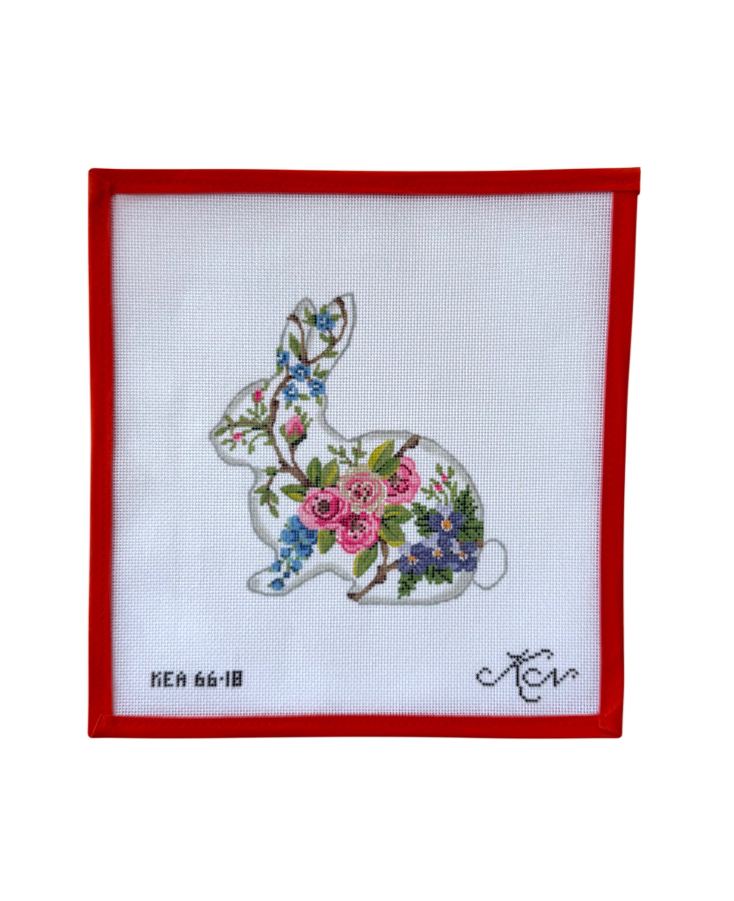 Floral Patterned Bunny