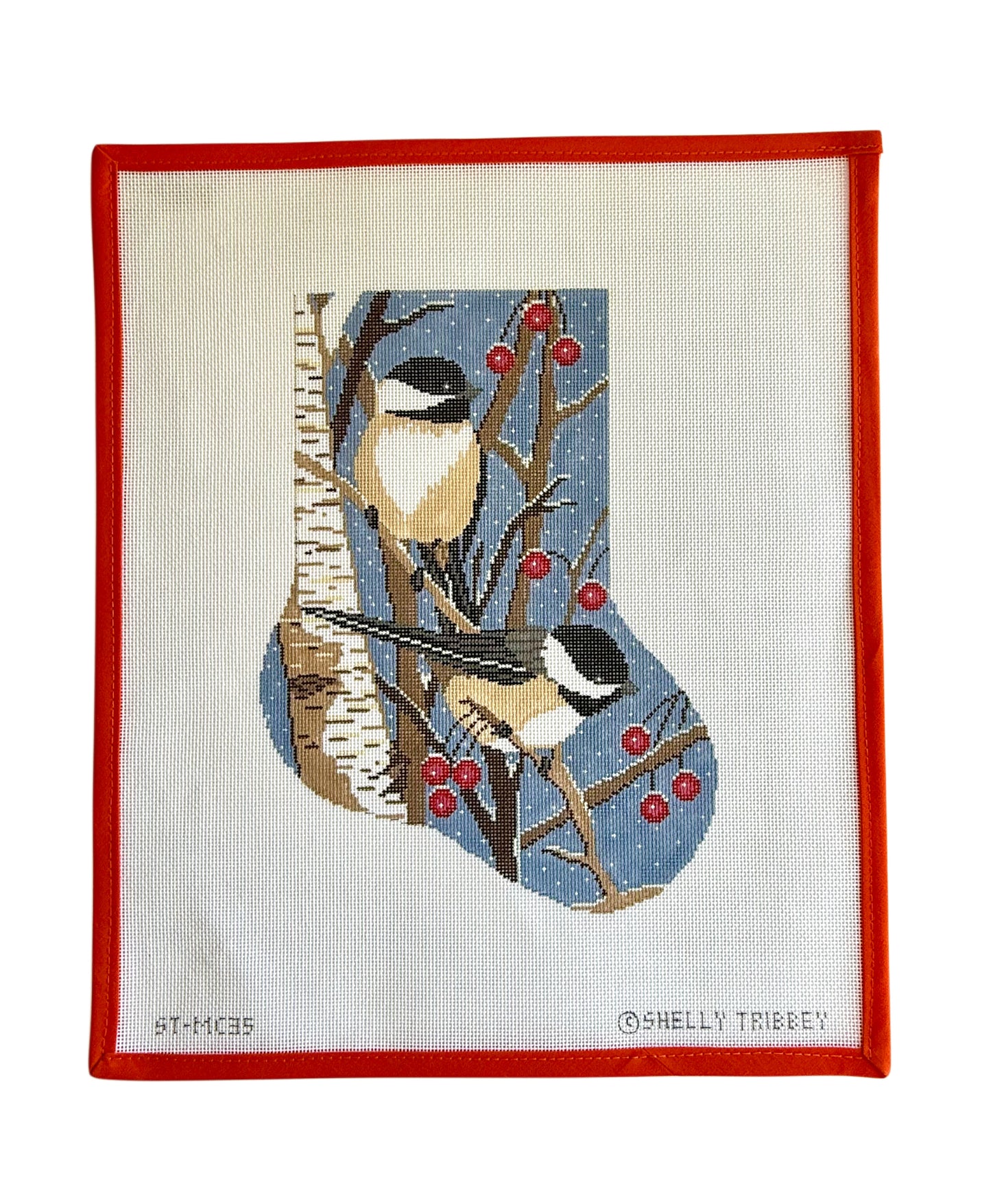 Holiday Chickadees 9" Stocking