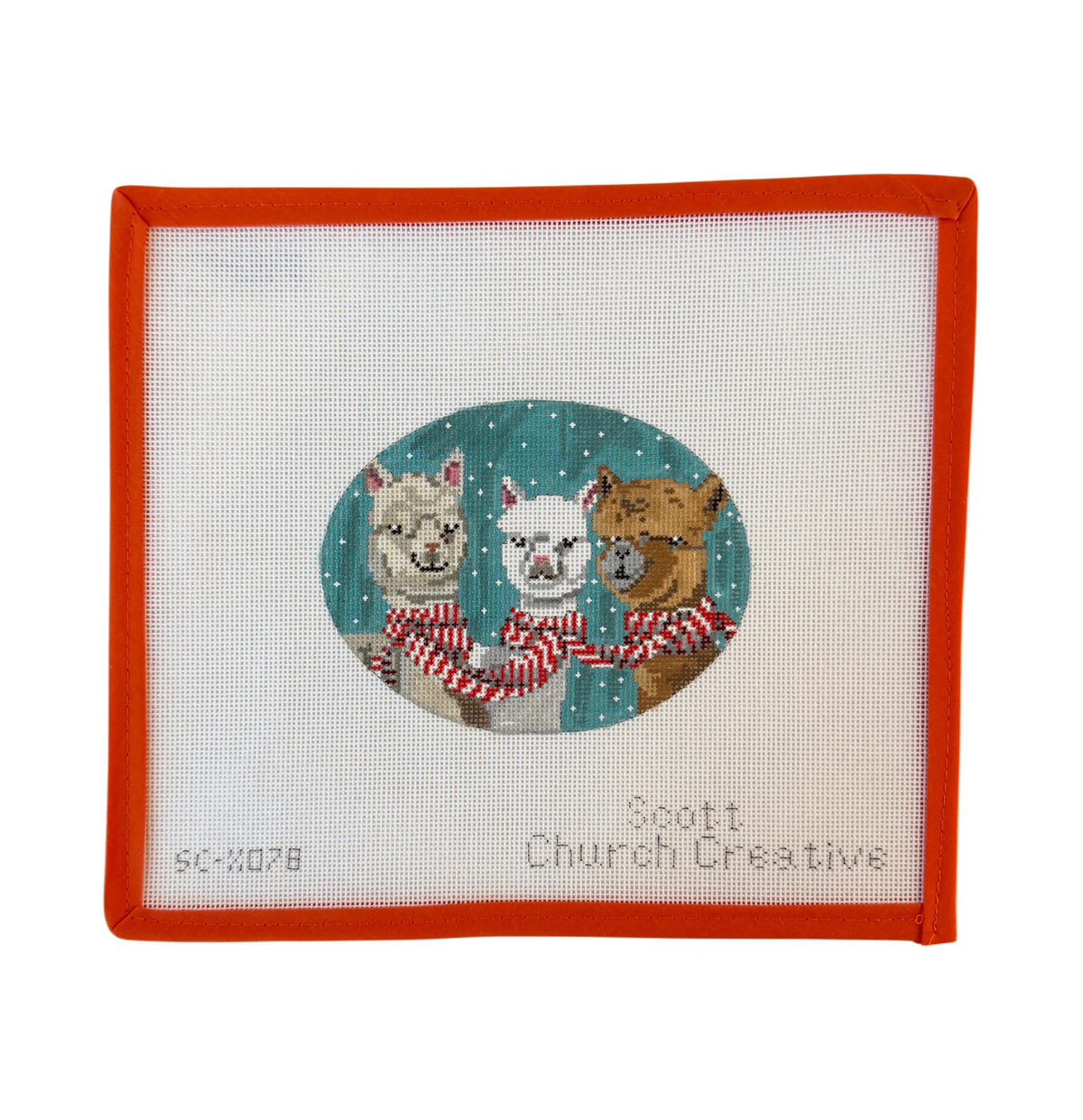 Llamas w/ Scarves - XO78