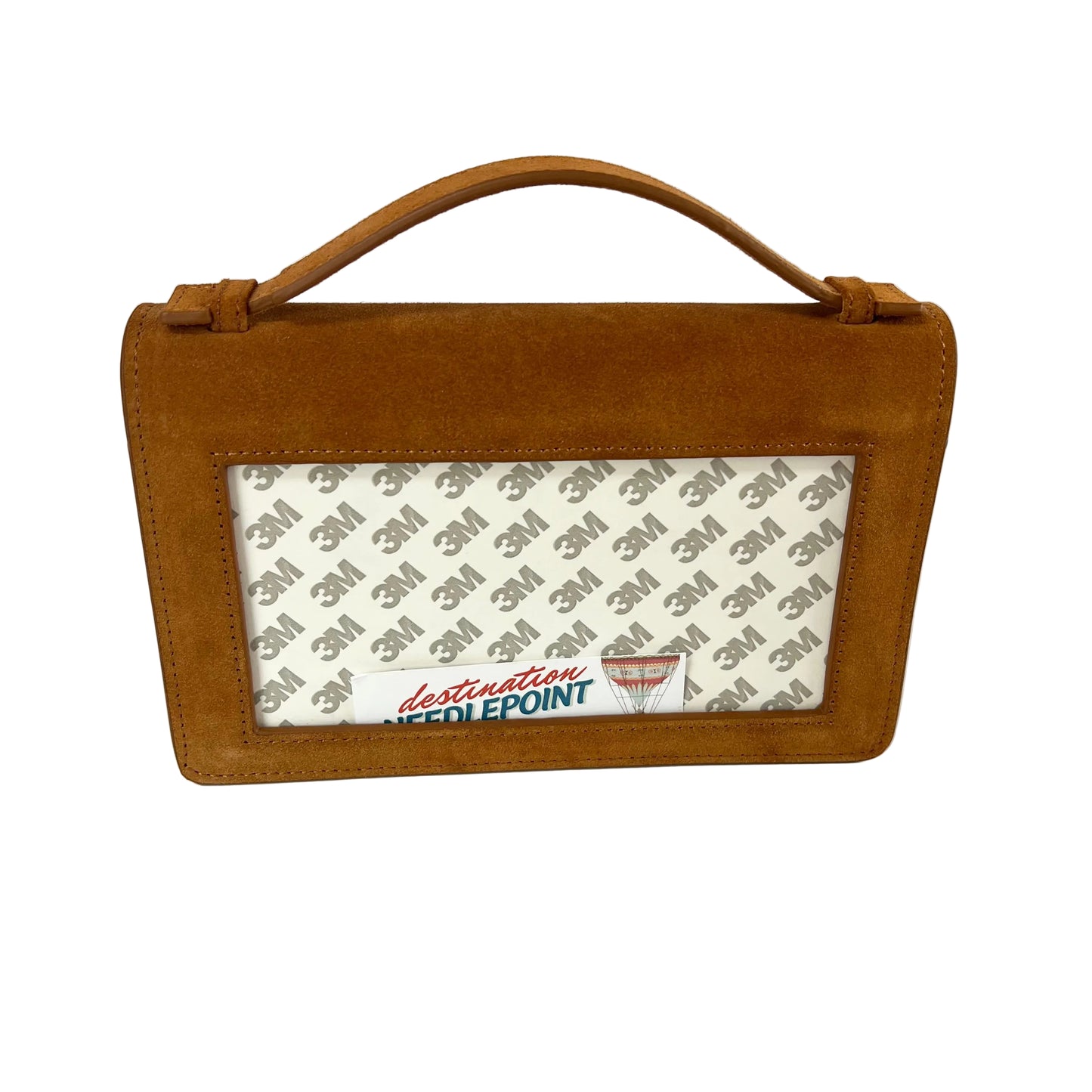 The Everyday Clutch - Suede + Gold Chain
