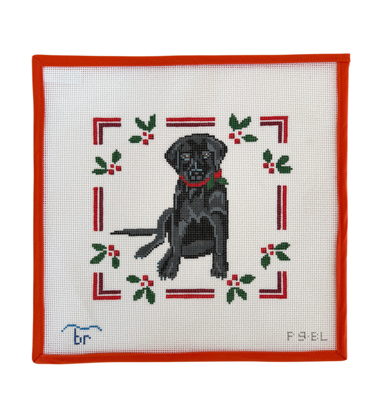 Black Lab w/ Holly