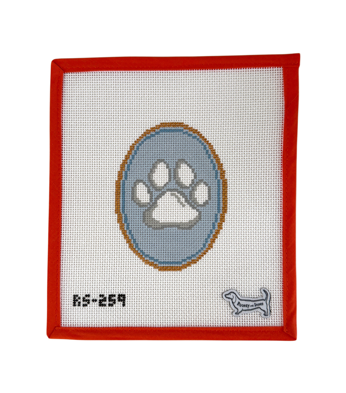 Paw Print Cameo