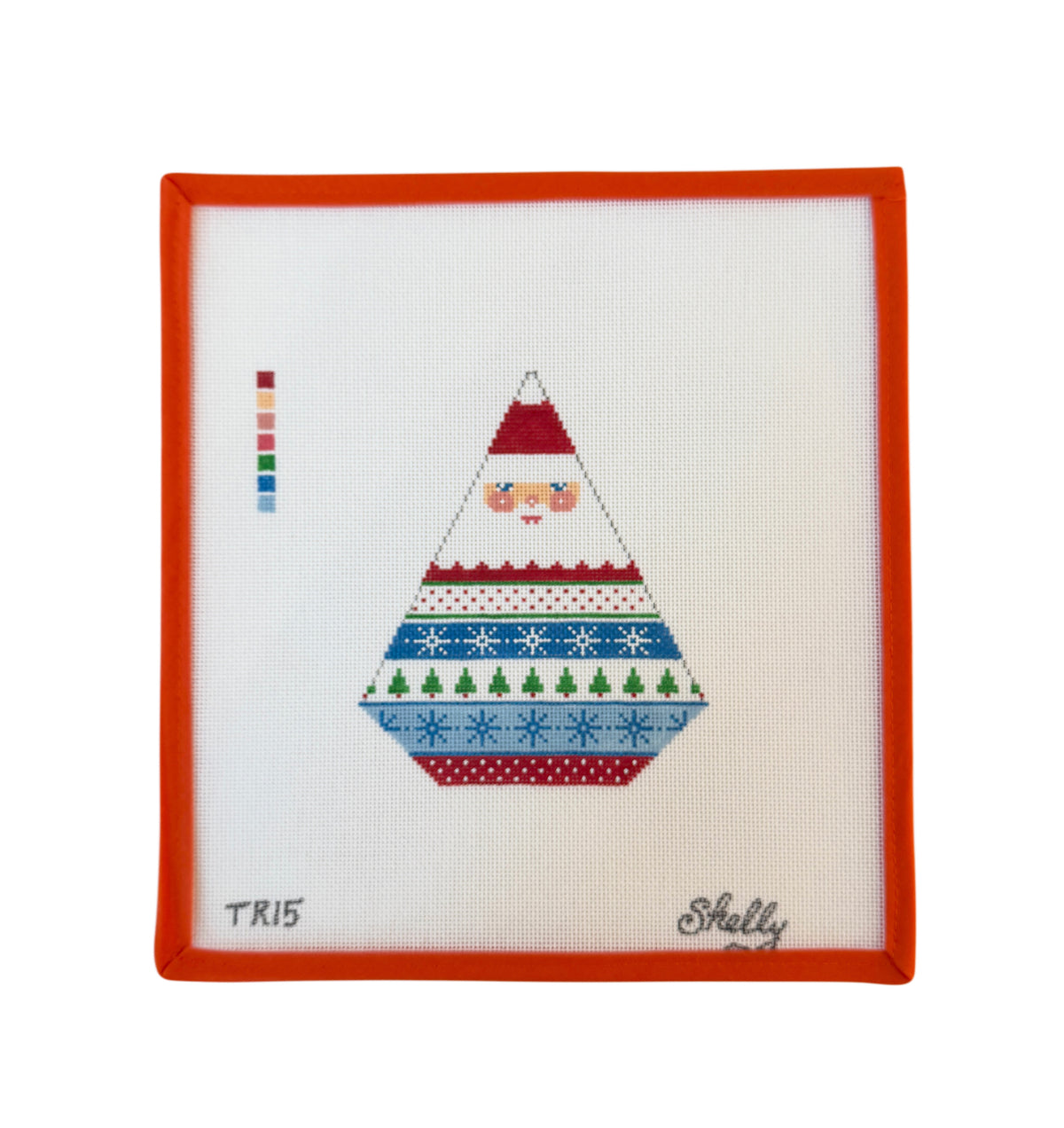 Ribbon Santa Triangle - TR15