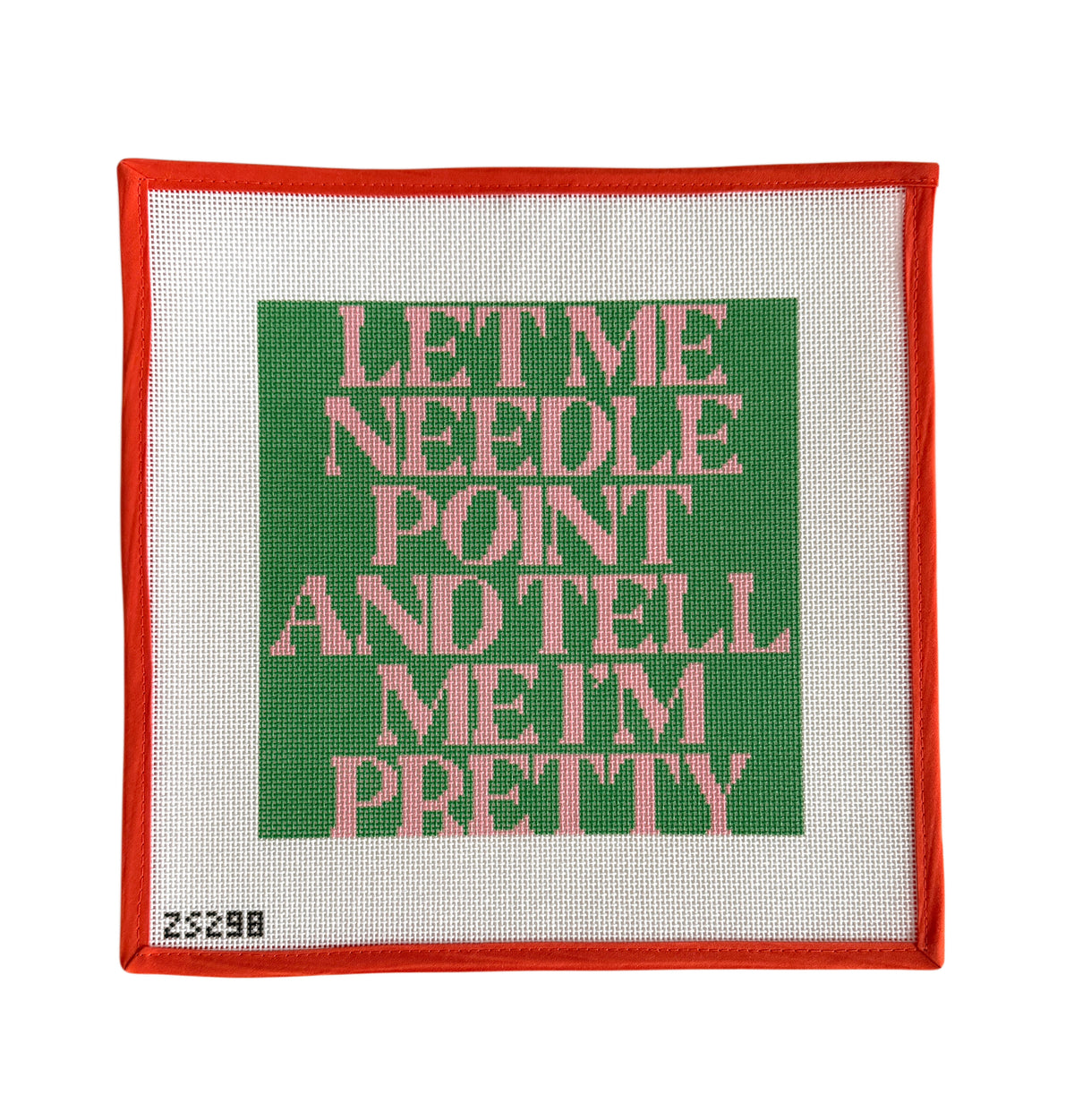 Let Me Needlepoint - Green