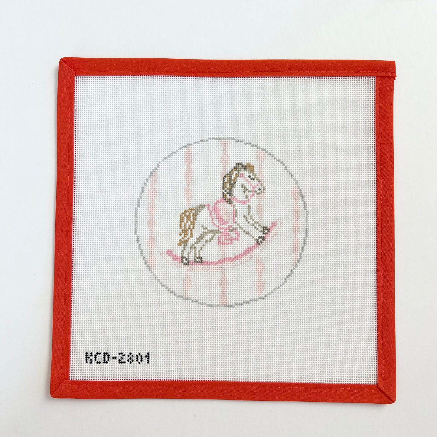 Pink Rocking Horse Round