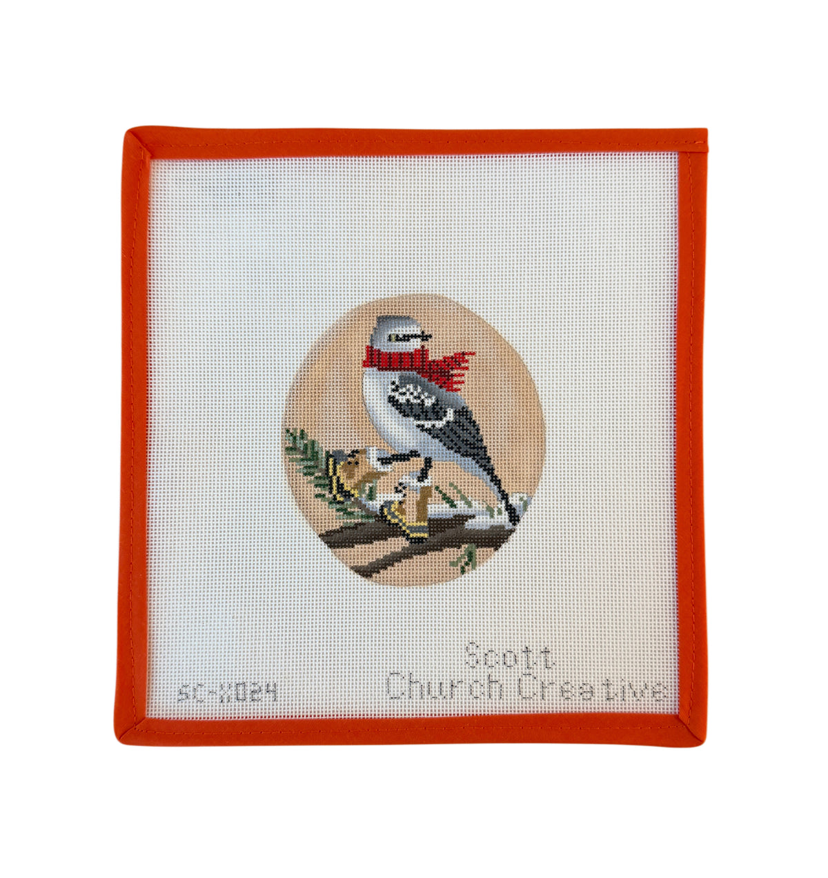 Mockingbird w/ Red Scarf & Boots - XO24