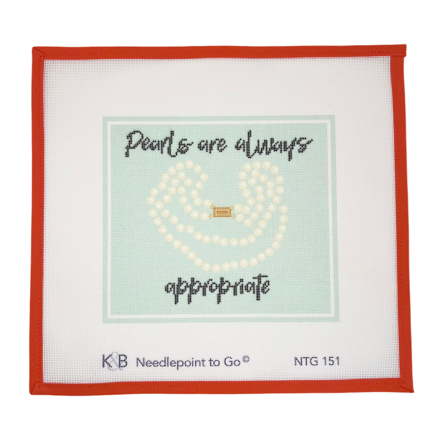 Pearls Are Always Appropriate