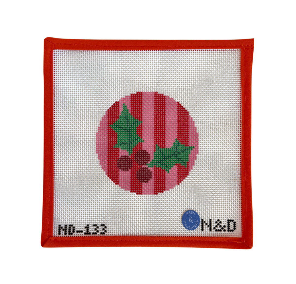 Holly - Pink & Red Round