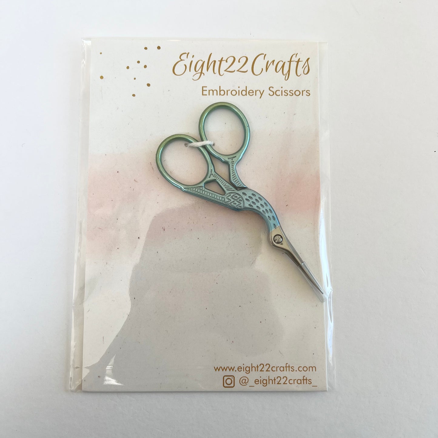 Blue Ombre Stork Scissors
