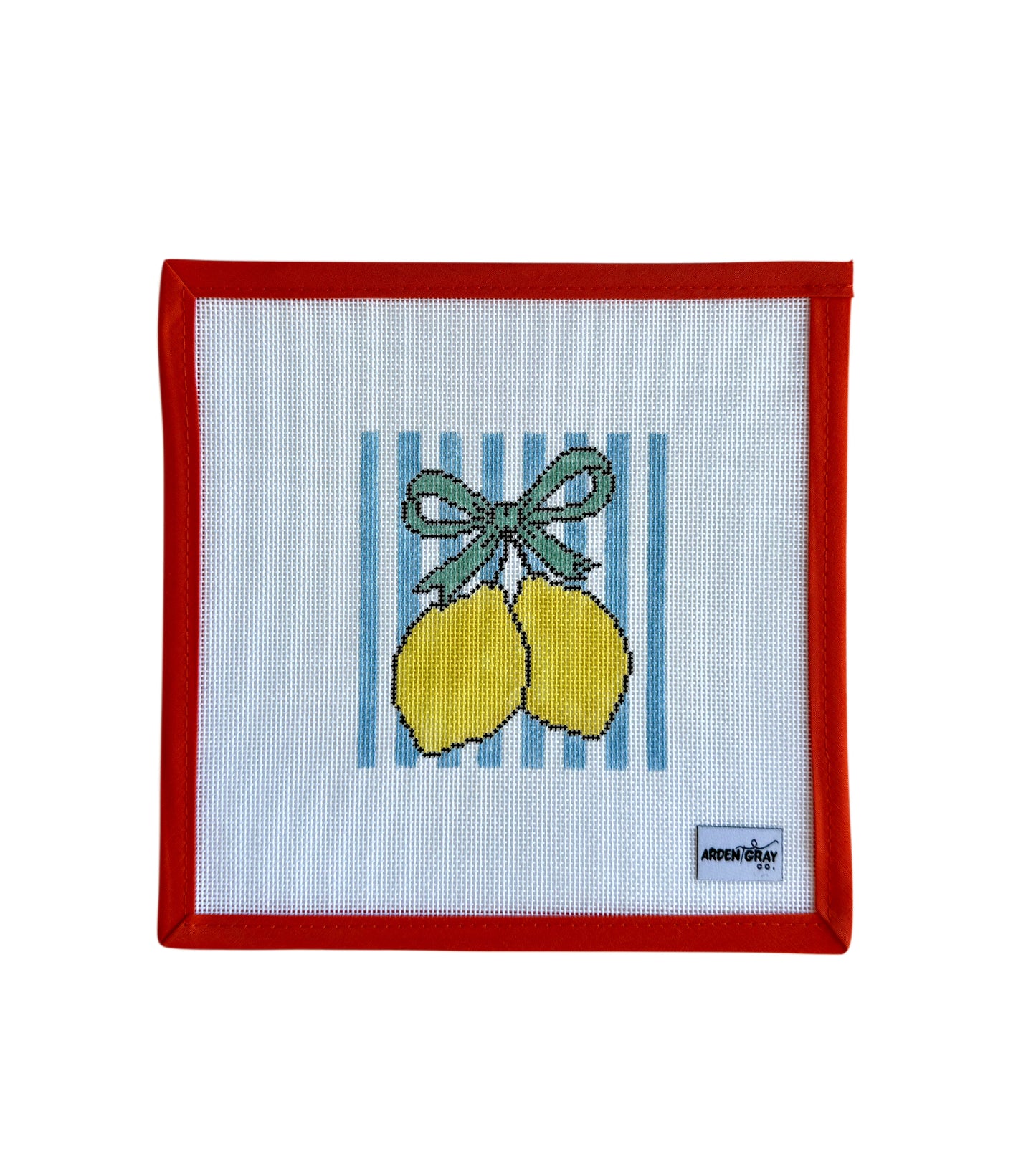 Lemon on Stripes
