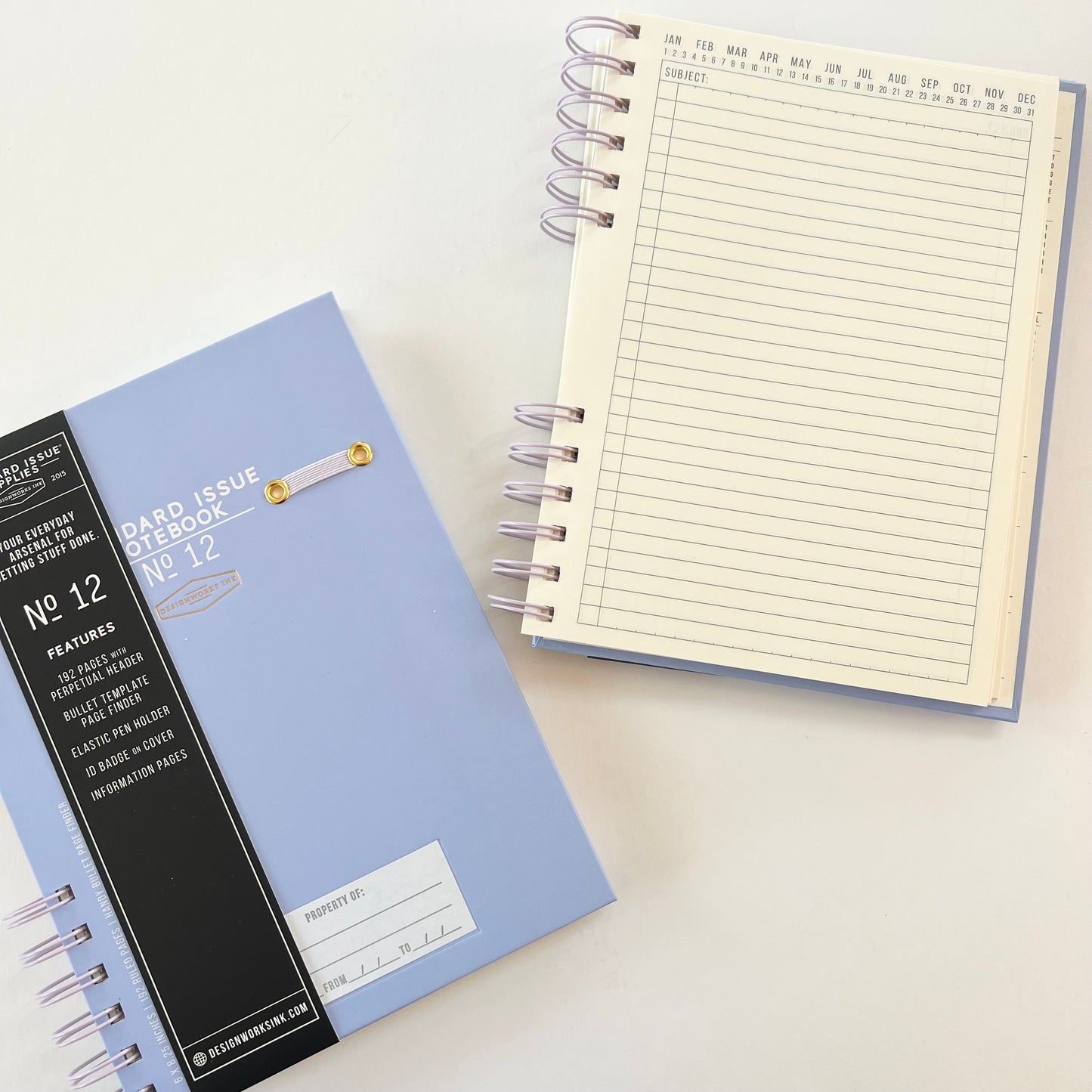 Planner Notebook No. 12 - Lavender + Periwinkle