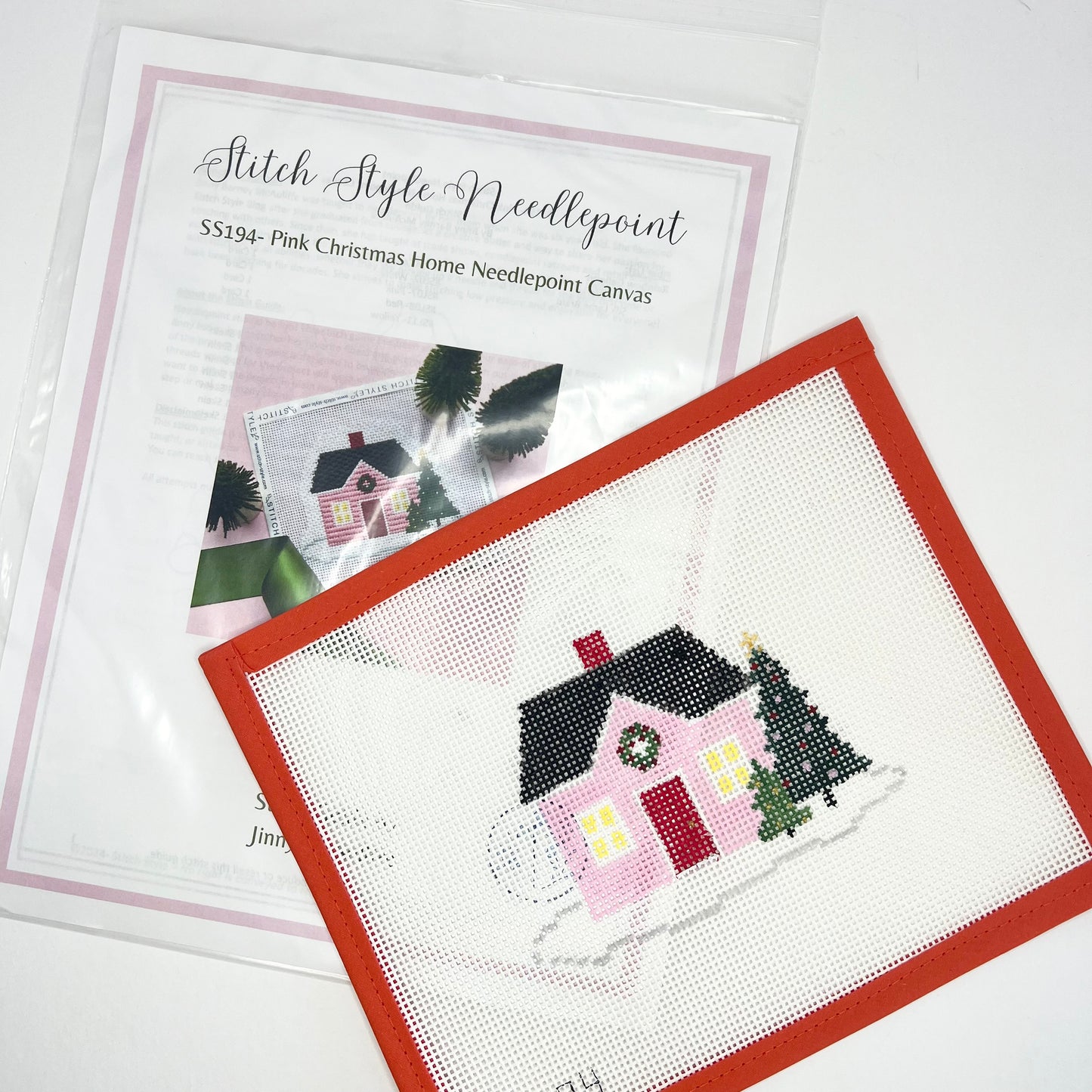 Pink Christmas Home