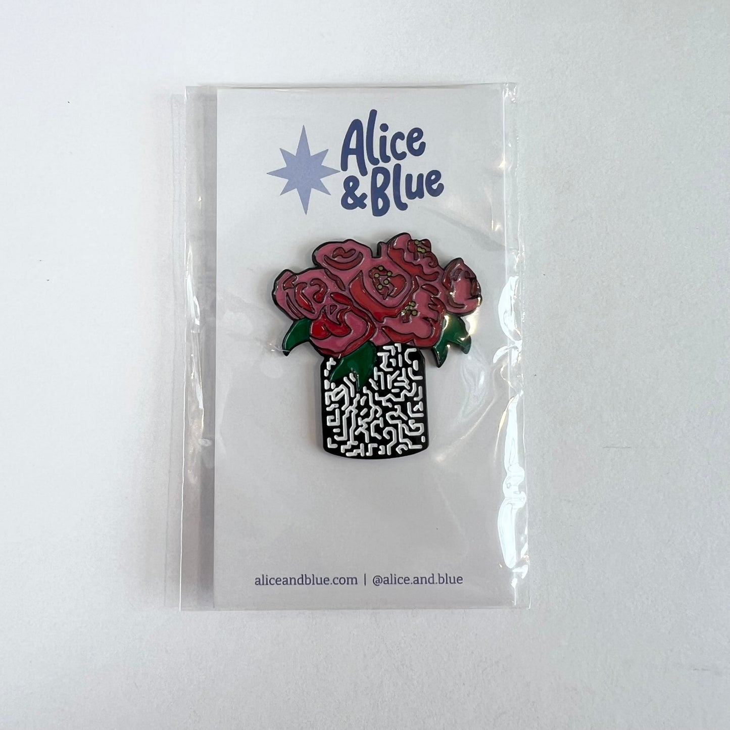 Pink Peonies Needle Minder