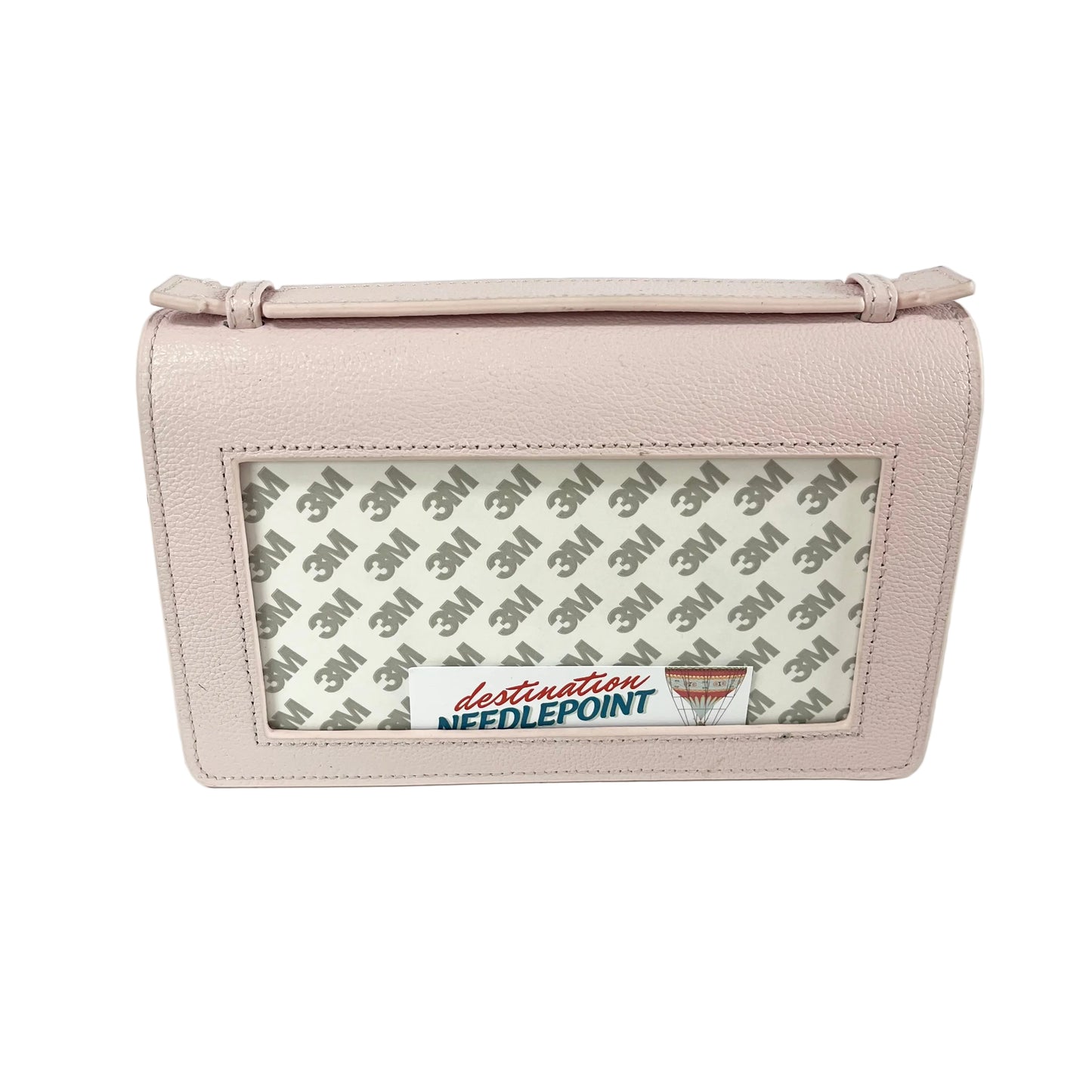 The Everyday Clutch - Blush + Silver Chain
