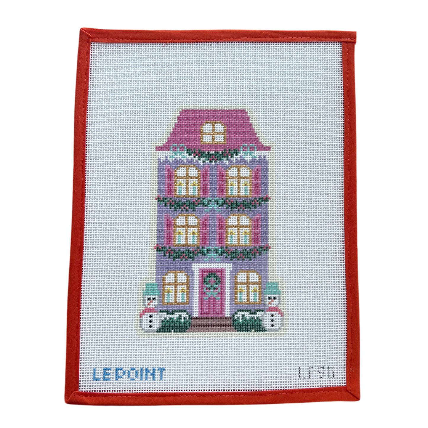 Christmas Village - Purple Row House
