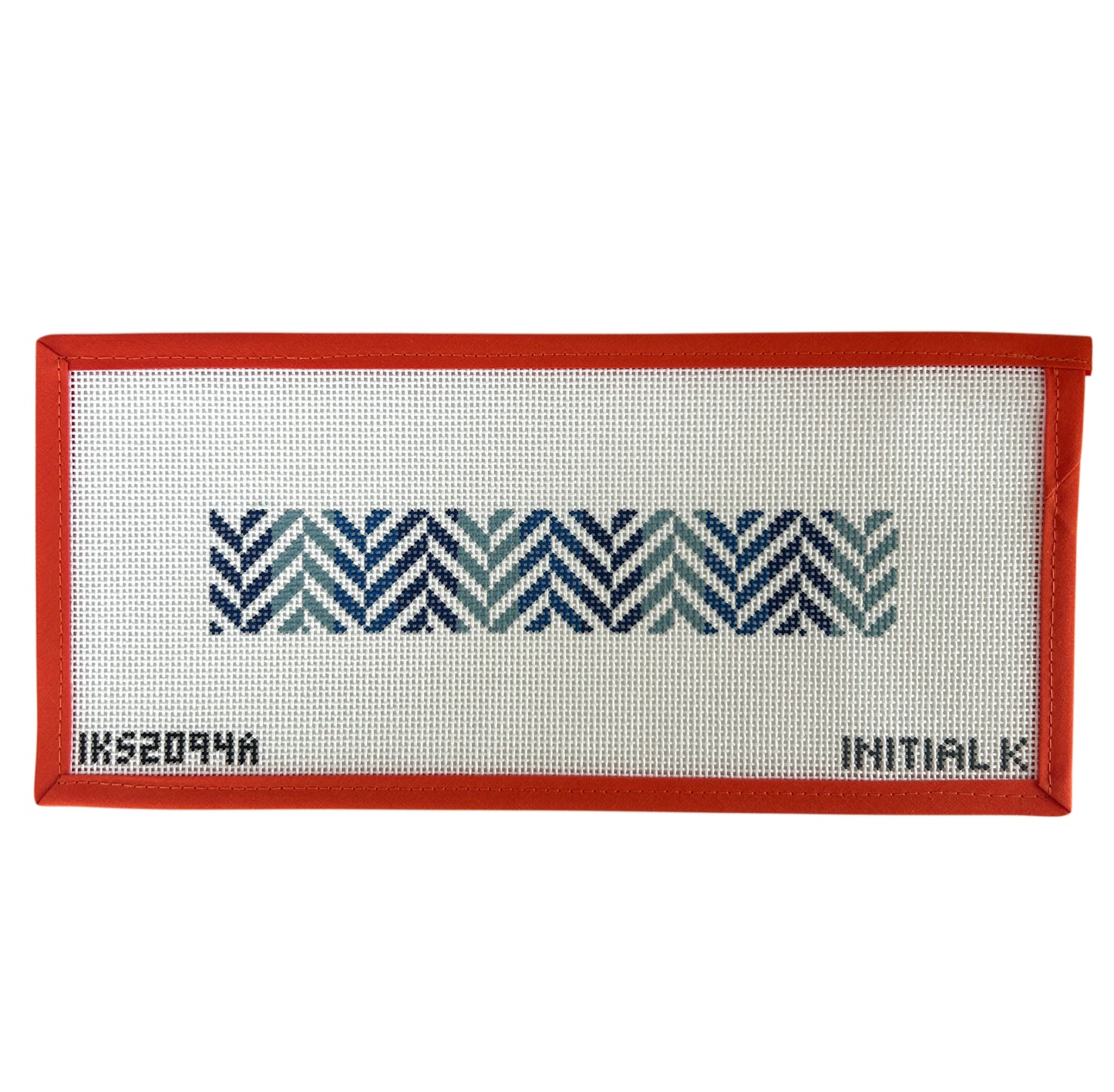 Herringbone Fob - Blue