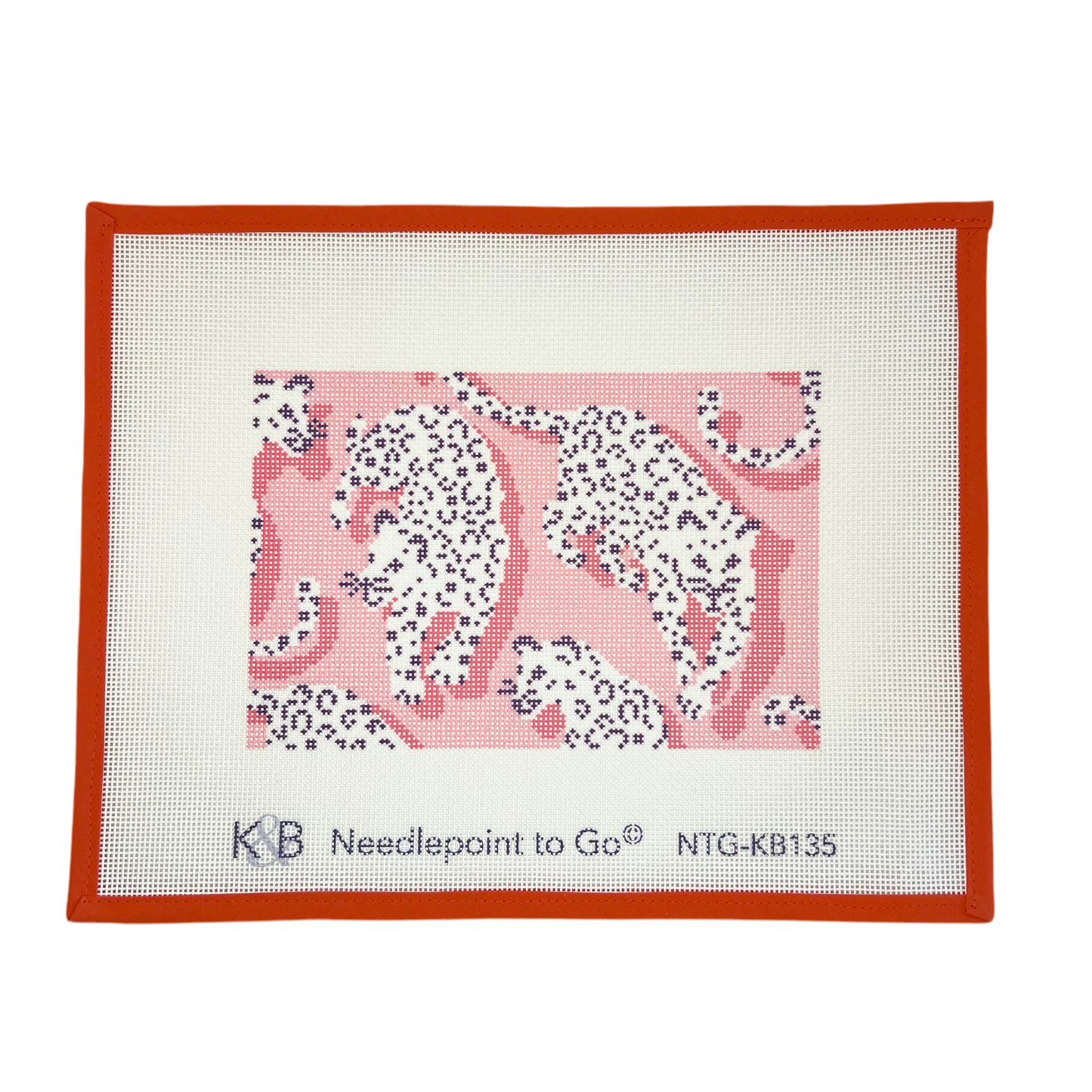 Leopard Clutch - Pink