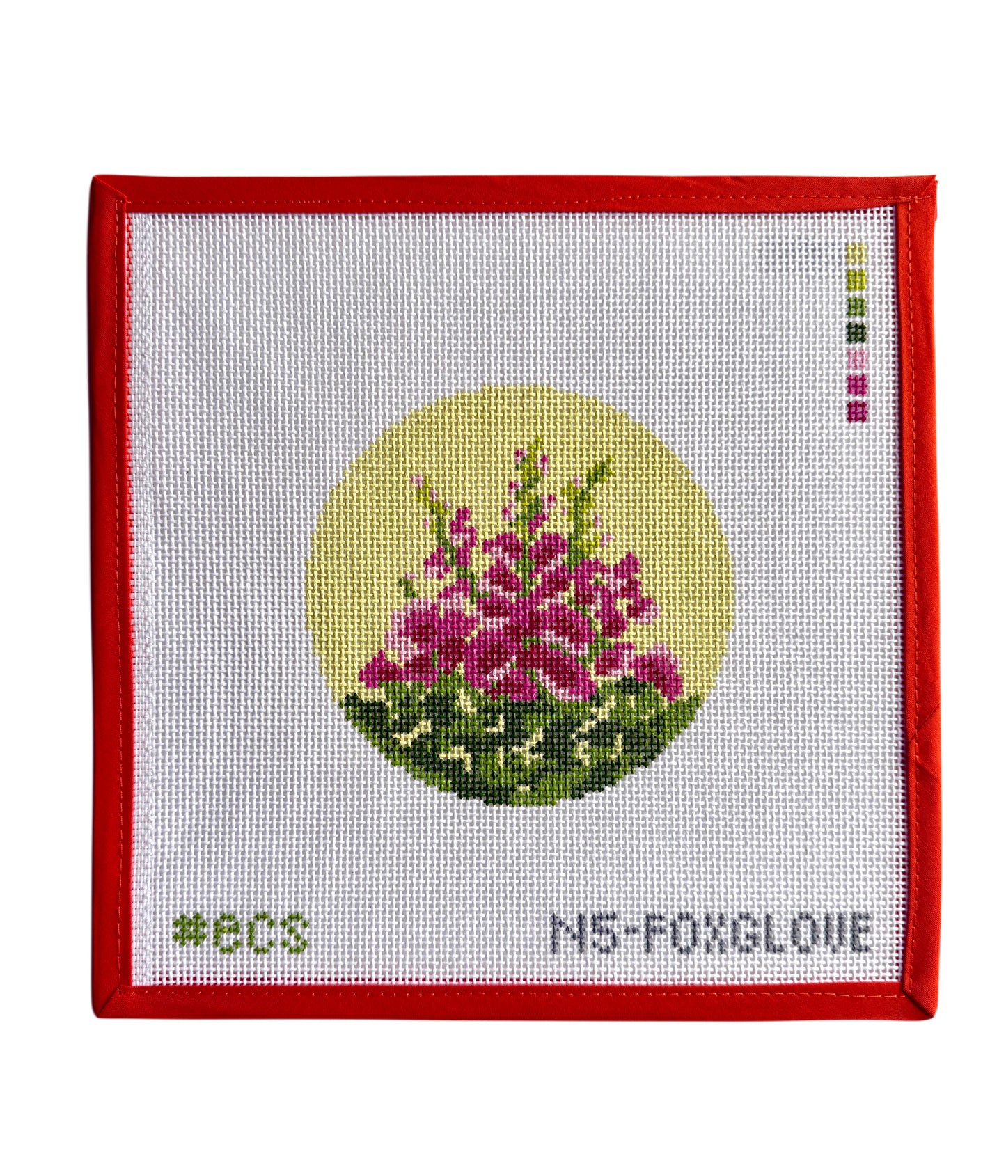 Foxglove Floral Round