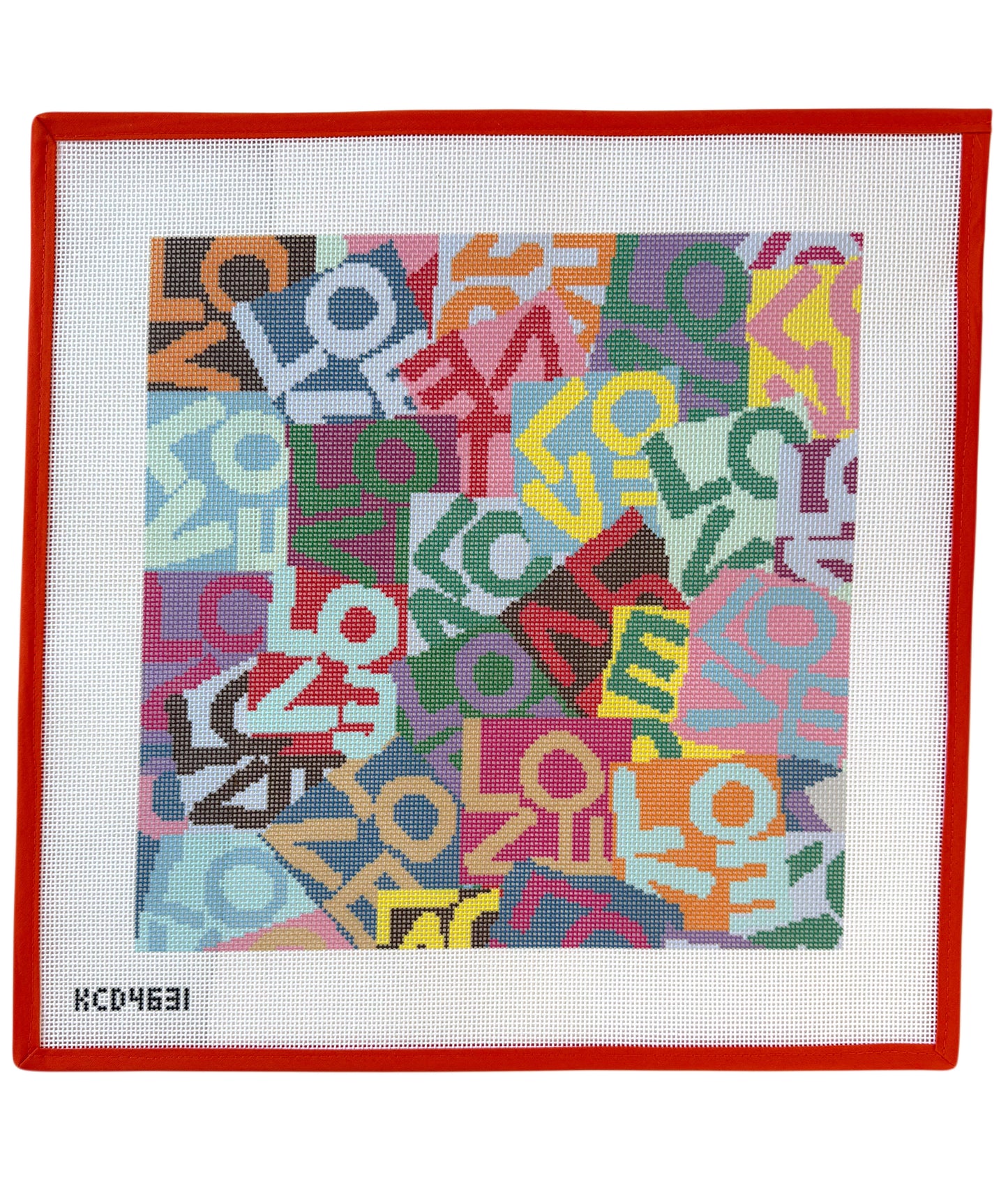 Multicolored Lovevolve Pillow