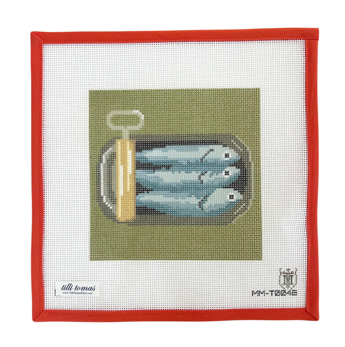 Green Sardines 6x6