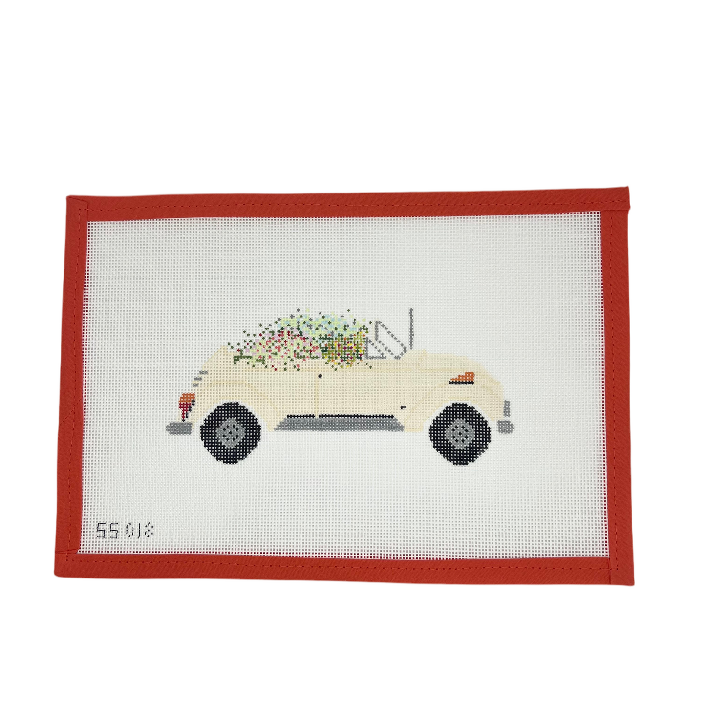 Volkswagen with Flowers