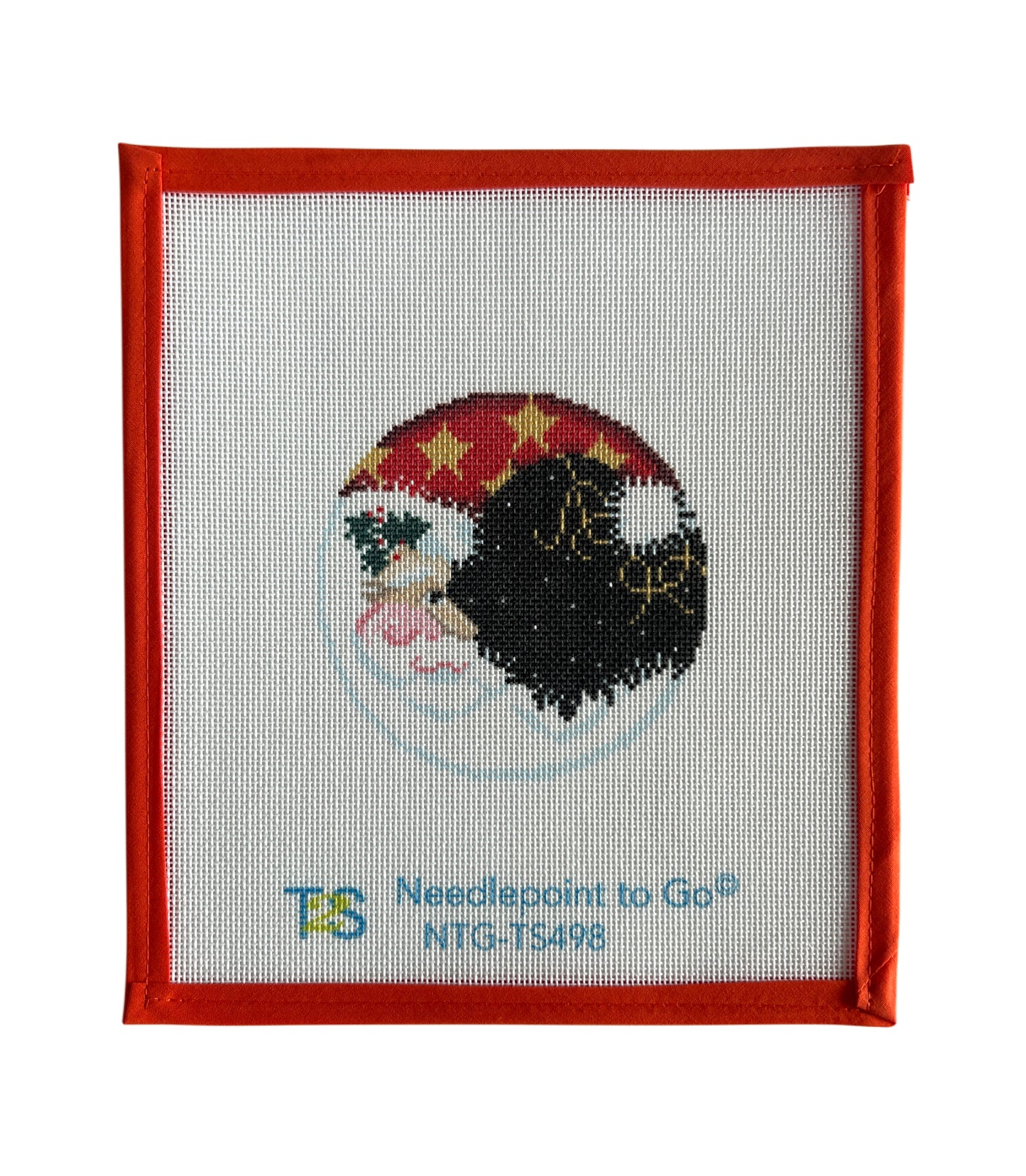 Santa Moon Round