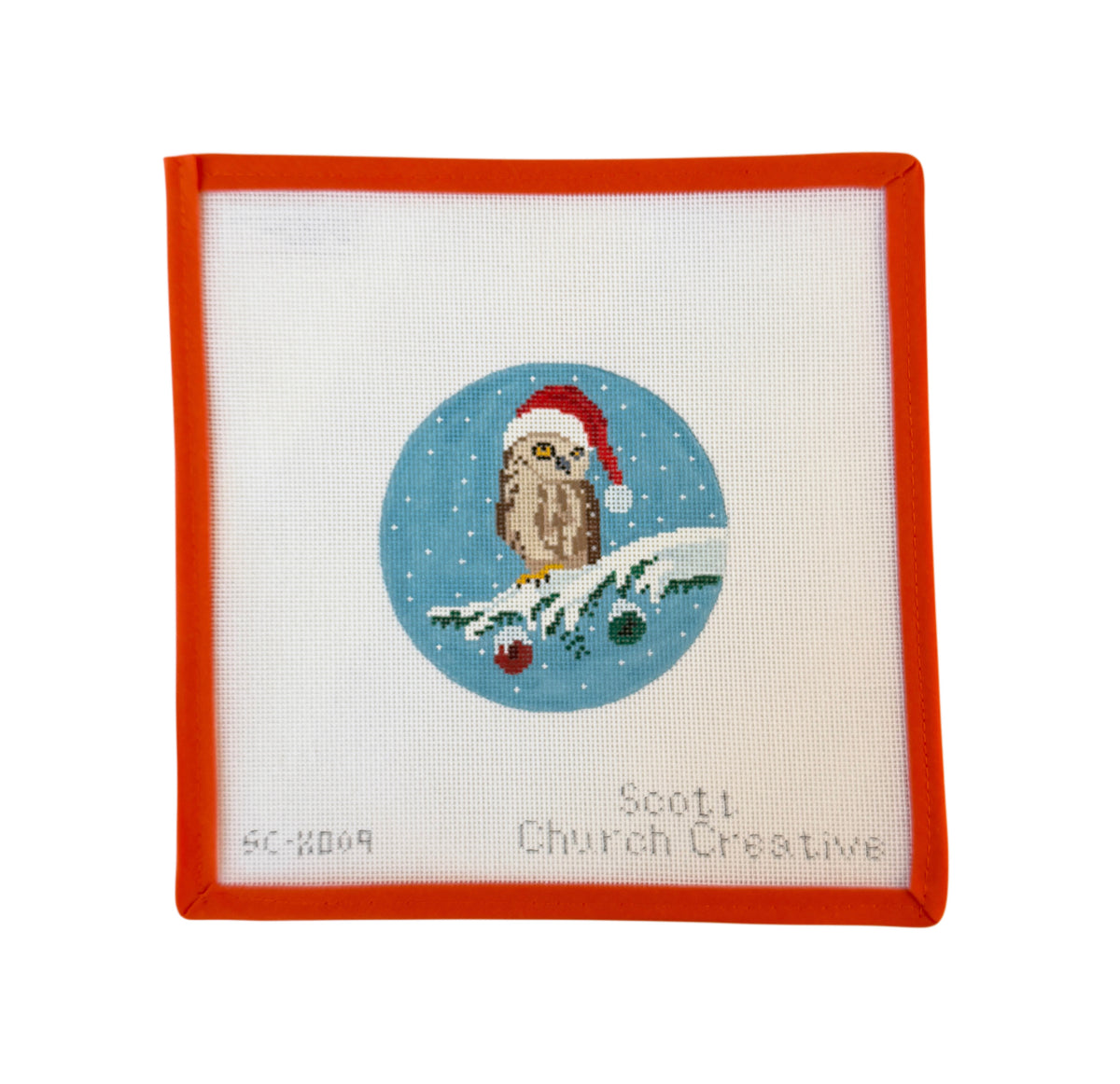 Owl w/ Santa Hat - XO09