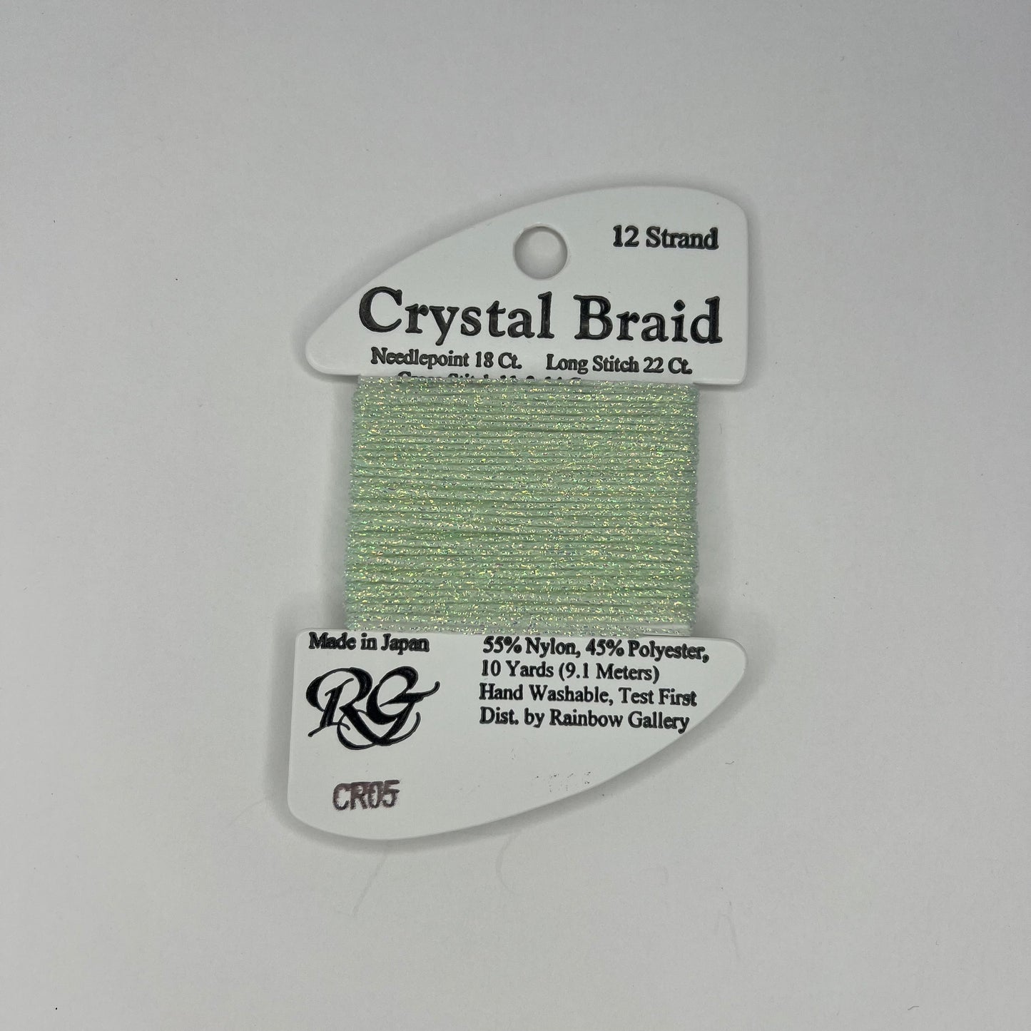 Crystal Braid - CR05 Mint Green Pearl