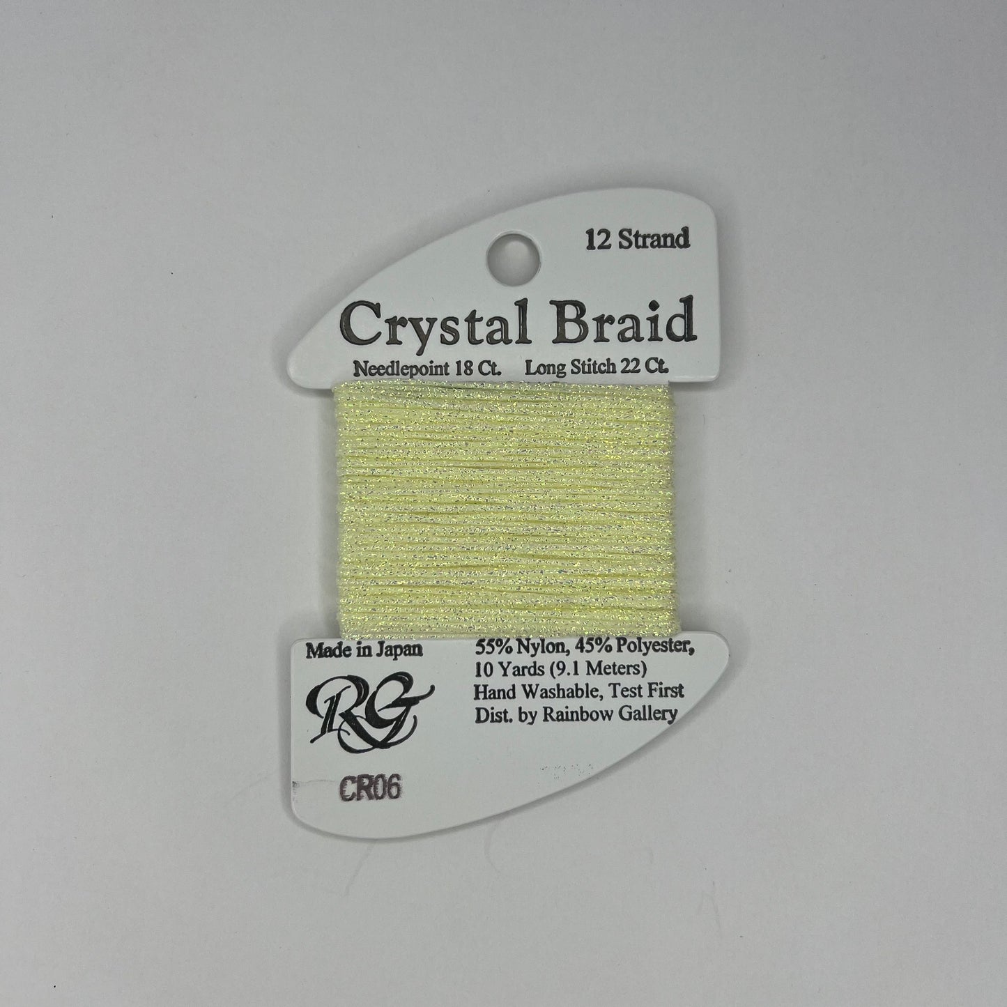 Crystal Braid - CR06 Lemon Pearl