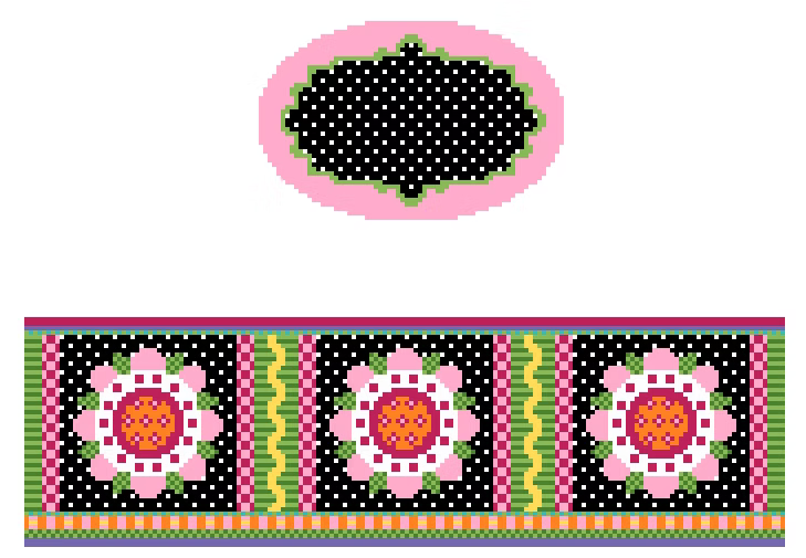 FS-O-44A Quilt Black Hinged Box