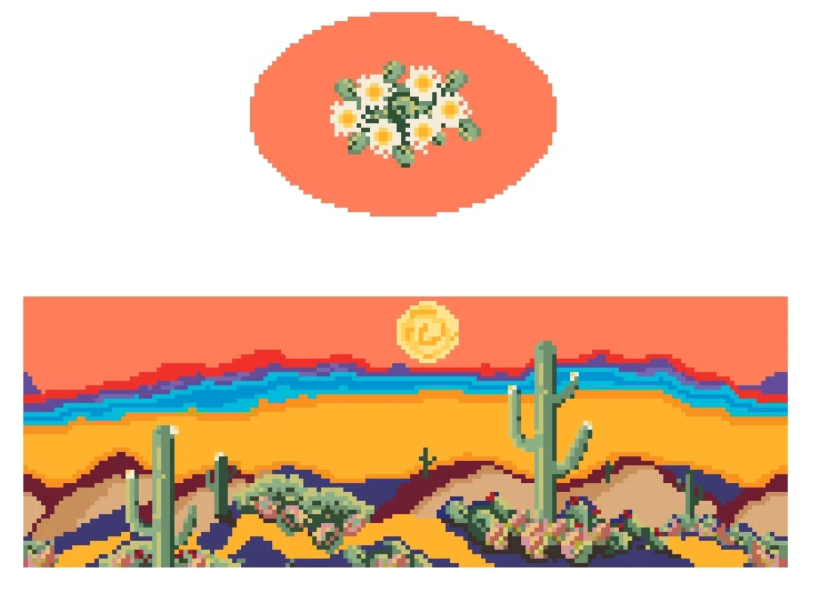 FS-O-13 Arizona Scape Hinged Box