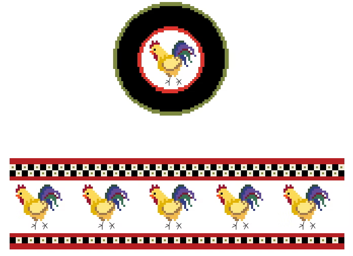 FS-R-38 Roosters Hinged Box