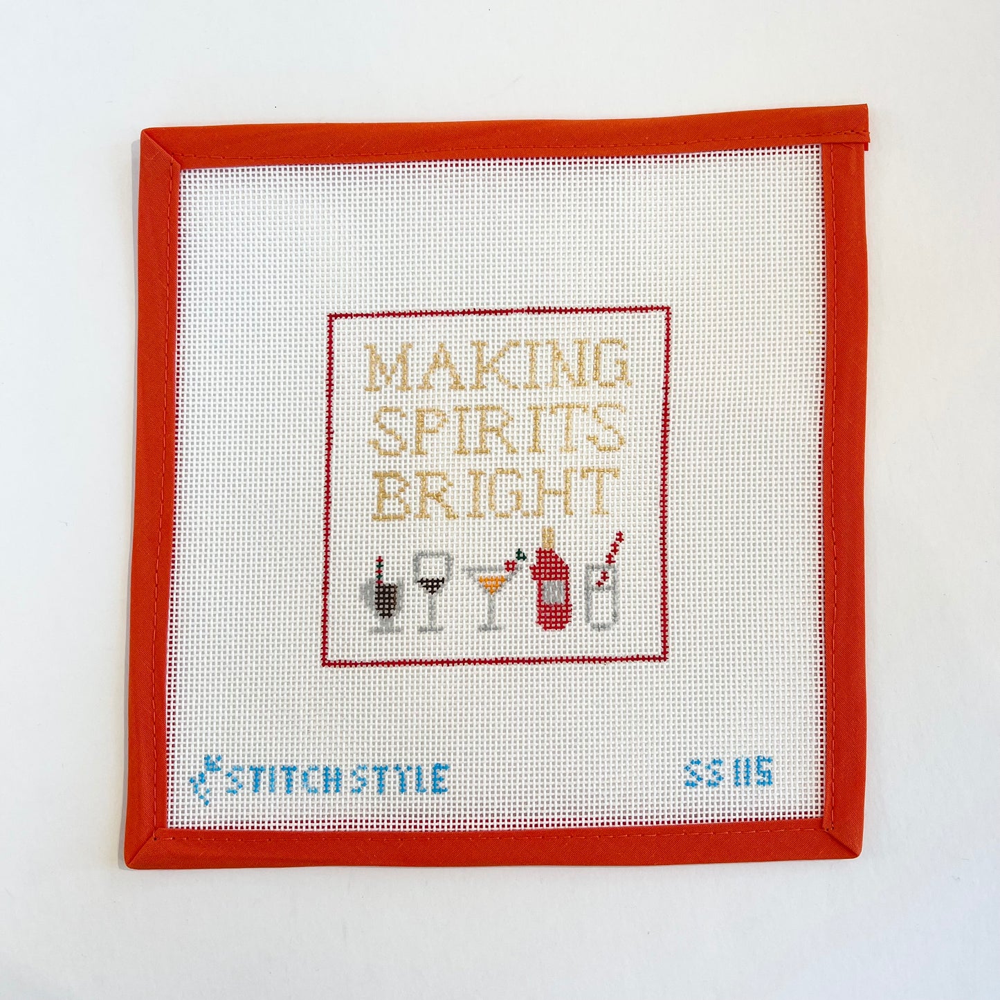Making Spirits Bright W/Stitch Guide