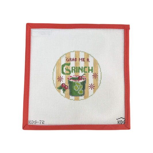 Happier Hour Coaster Grab Me a Grinch