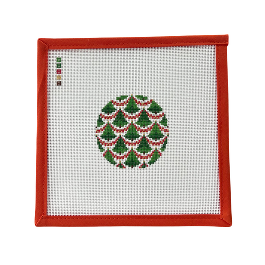 Bargello Christmas Tree Ornament
