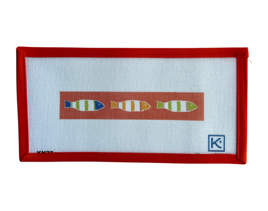 Fish Key Fob Orange