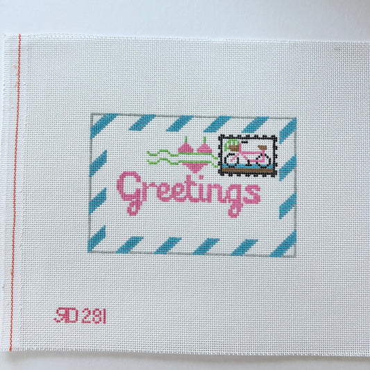 Greetings Boardwalk Blank Letter - 281