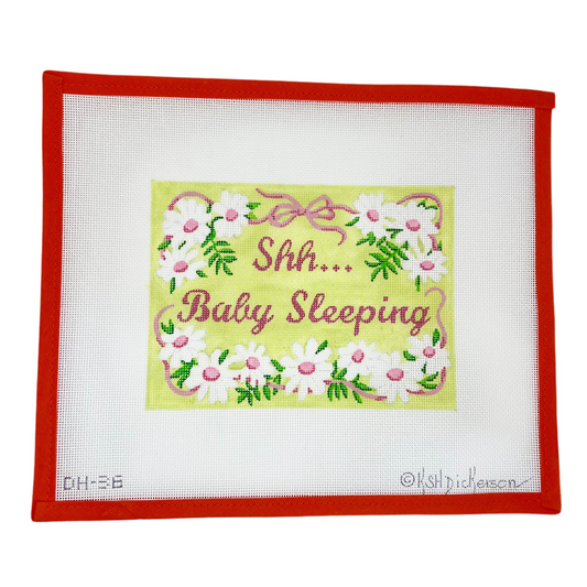 Floral Baby Sleeping