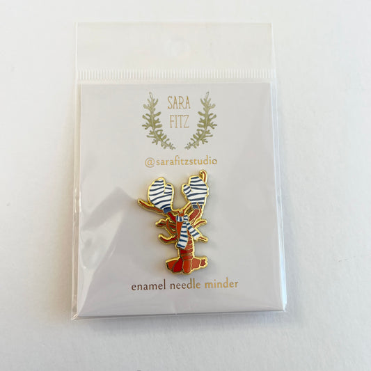 Cozy Lobster Needle Minder