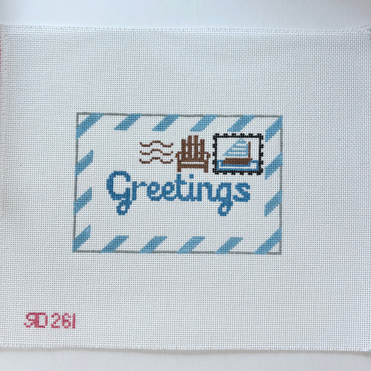 Greetings Lake/Dock Blank Letter - 261