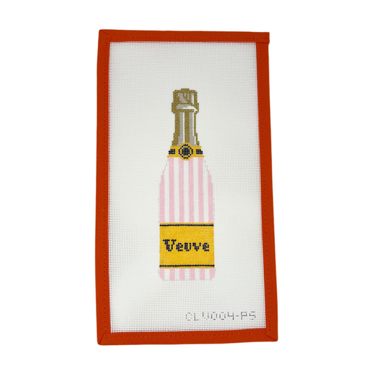 Veuve Bottle - Pink Stripe
