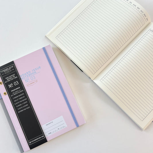 Planner Notebook No. 03 - Lavender + Periwinkle