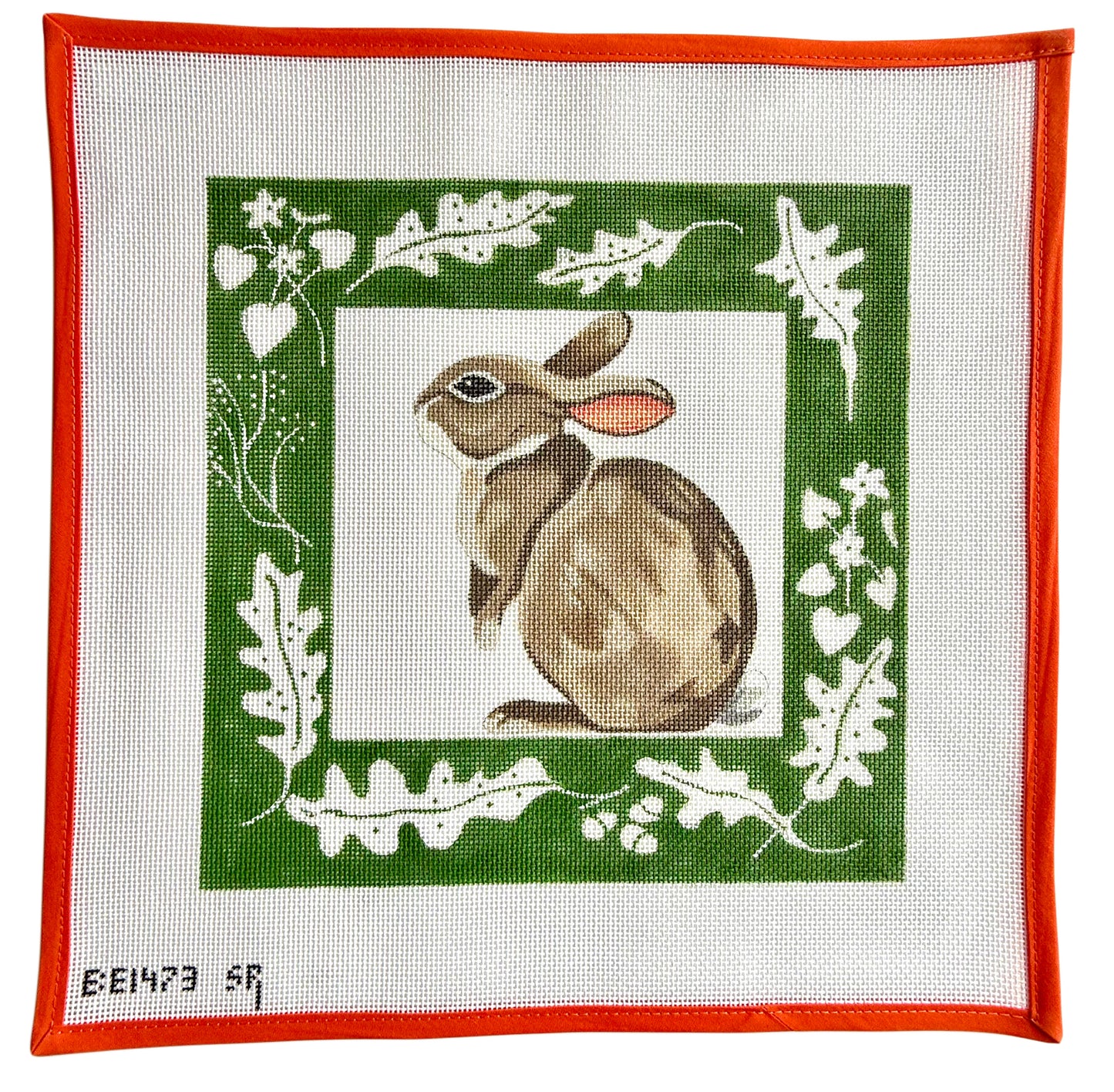 Rabbit with Green Border