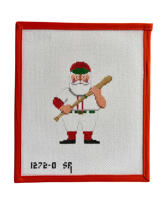 Baseball Santa