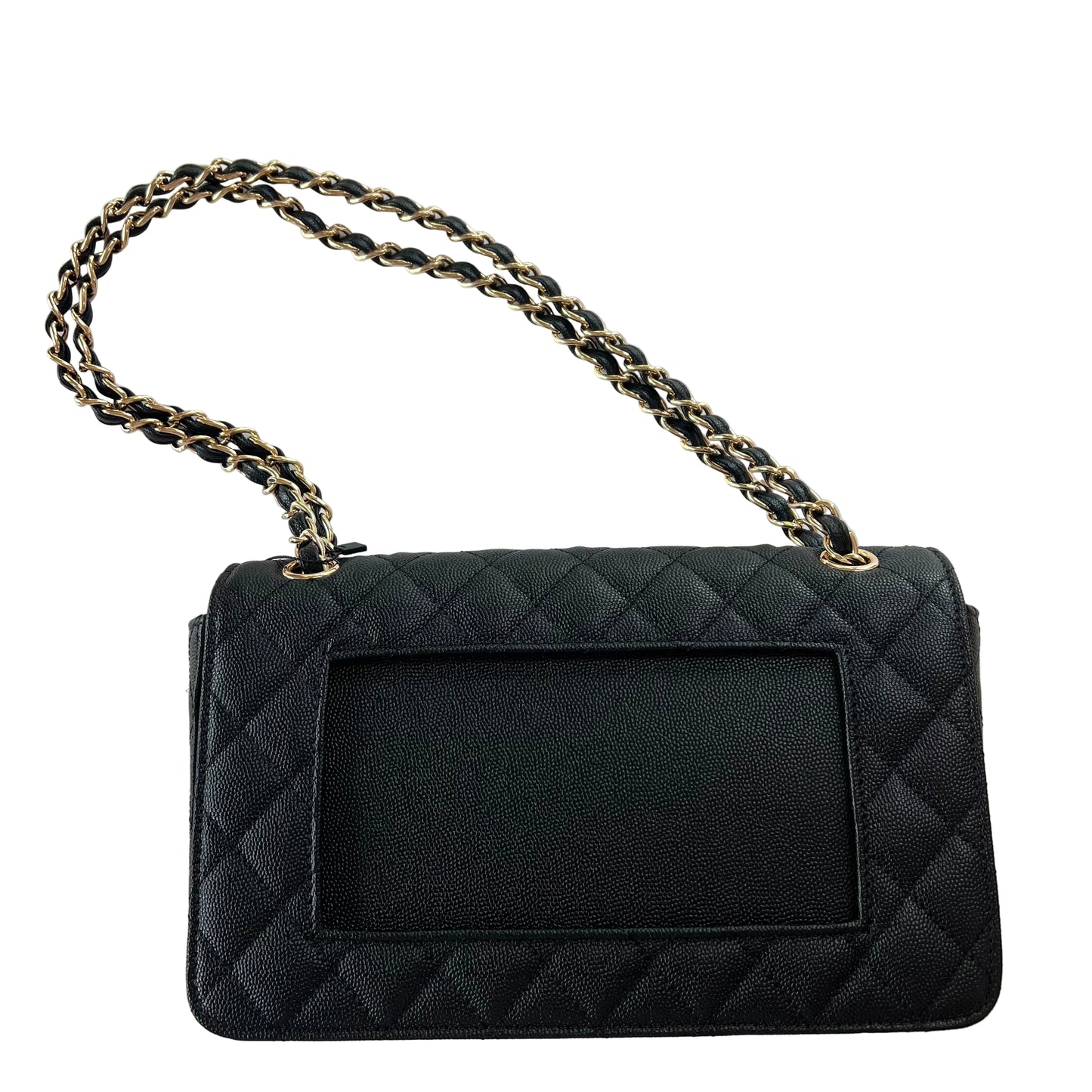 Luxury Leather Bag w/ Insert Slot