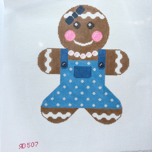 Giant Gingerbread Girl Blue - 507